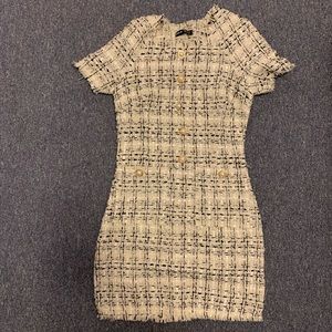 Shein plaid mini dress